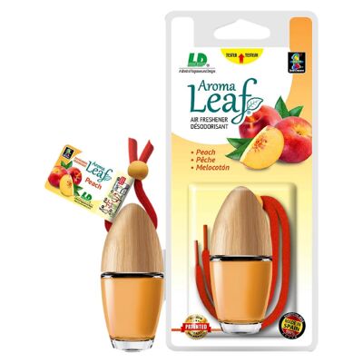Aroma Leaf Peach Car Air Freshener 6ml