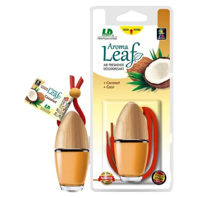 Ambientador para Coche Aroma Leaf Coco 6ml