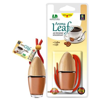 Aroma Leaf Coffee Car Air Freshener 6ml