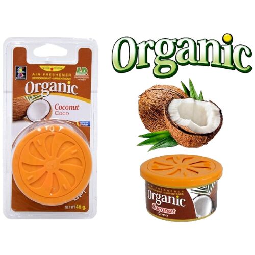 Blister Désodorisant Voiture Organic Coco