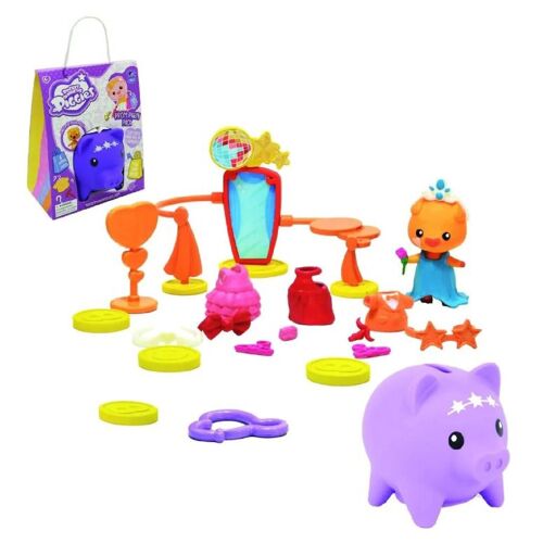 Figurine Avec Tirelire Piggies - Bal de Promo Pack