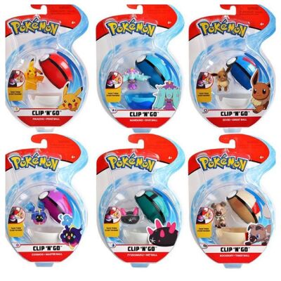 Figura Pokémon Clip 'N' Go Serie 13