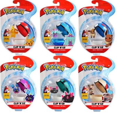 Pokémon Clip 'N' Go Wave 14 Figura