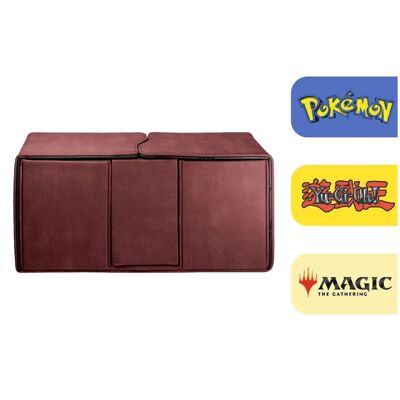 Alcove Vault Ruby Collection Faux Leather Box
