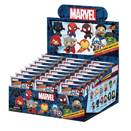 Bag Clip 3D Surprise Marvel