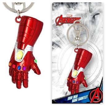 Porte-Clés Marvel Iron Man Gant de l'Infini 1
