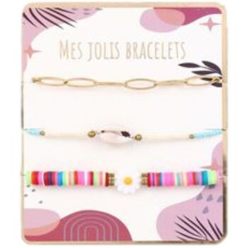 Set 3 Bracelets En Acier 2