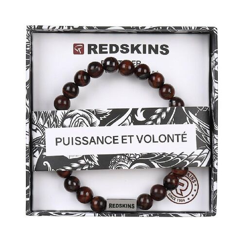 Bracelet Pierres Naturelles Redskins