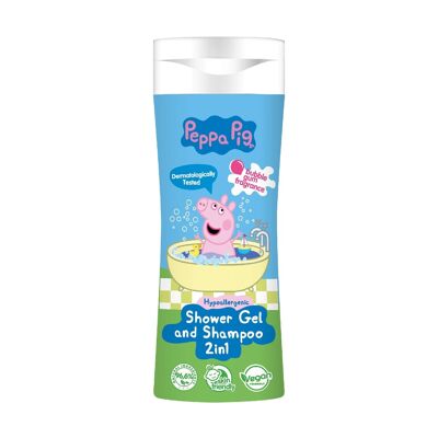 Gel doccia e shampoo Peppa Pig 300 ml