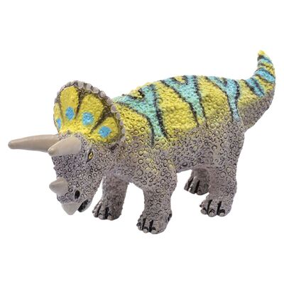 Figurina di animali Mini dinosauro triceratopo