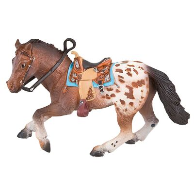Männliche Appaloosa-Pferd-Figur