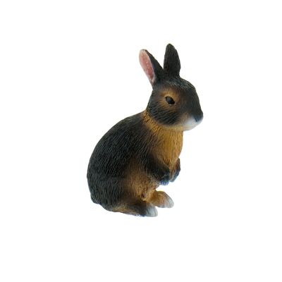 Brown Rabbit Animal Figurine