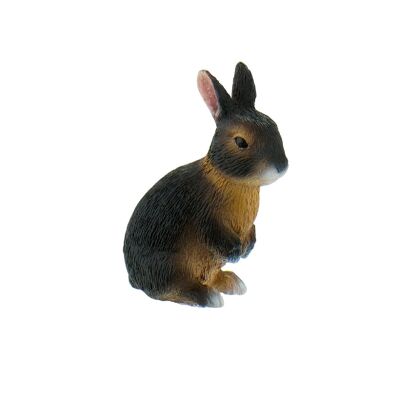 Braune Kaninchen-Tierfigur