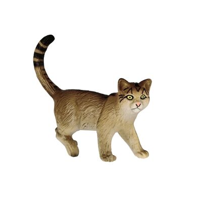 Figura de animal gato salvaje