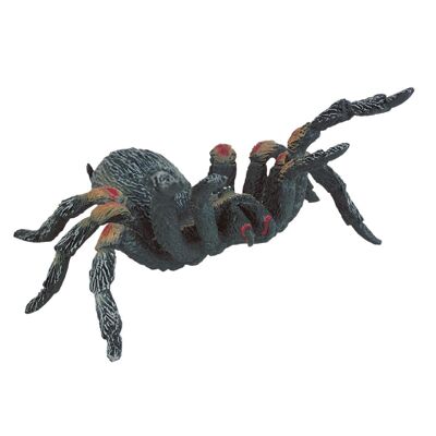 Figurina di animali ragno-uccello con collo rosso