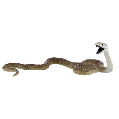 Black Mamba Snake Animal Figurine