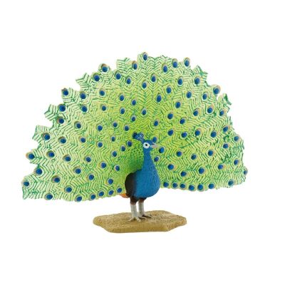 Peacock Animal Figurine