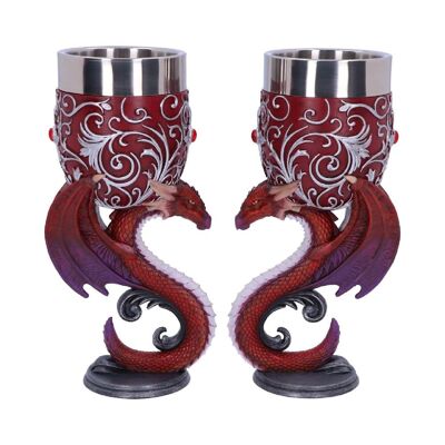 Nemesis Now - Dragons Devotion 18 Glass.5cm