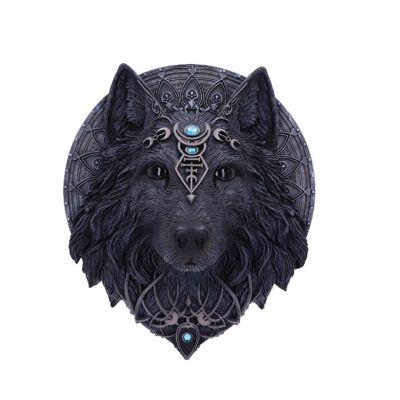 Nemesis Now - Wolf Moon Decoration 30Cm