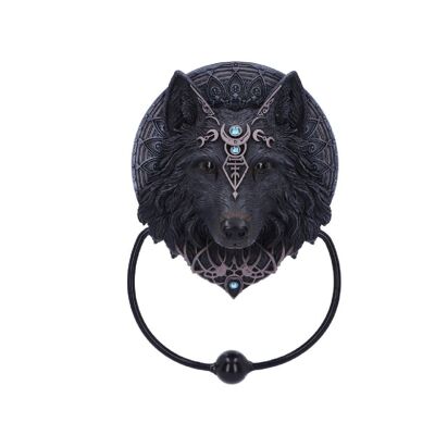 Nemesis Now - Aldaba de puerta Wolf Moon 20.5cm