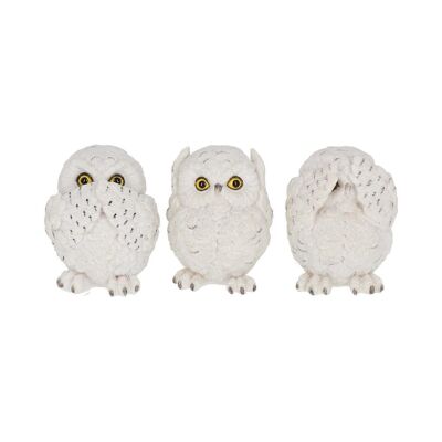 Nemesis Now - Statues Three Wise Owls 8Cm