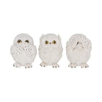 Nemesis Now - Statues Three Wise Owls 8Cm 1