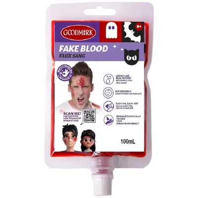 Fake Red Blood Bag 100Ml