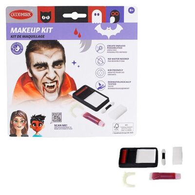 Kit de maquillaje de vampiro para Halloween