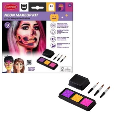 Kit de Maquillage Palette Néon 02 Halloween / Carnaval