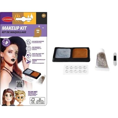 Gold/Silver Halloween Makeup Kit