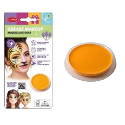 Round Makeup Tray 14G Yellow