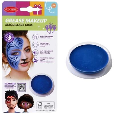 Bandeja de Maquillaje Redonda 14G Azul