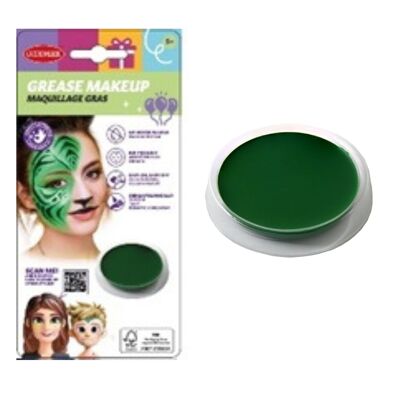 Round Makeup Tray 14G Green
