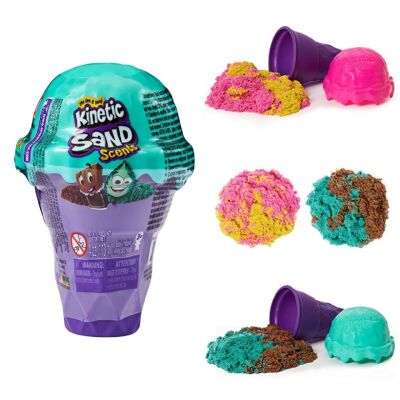 Cono de Helado Perfumado Arena Mágica para modelar