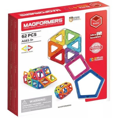 Magformers Construction Set 62 Pieces