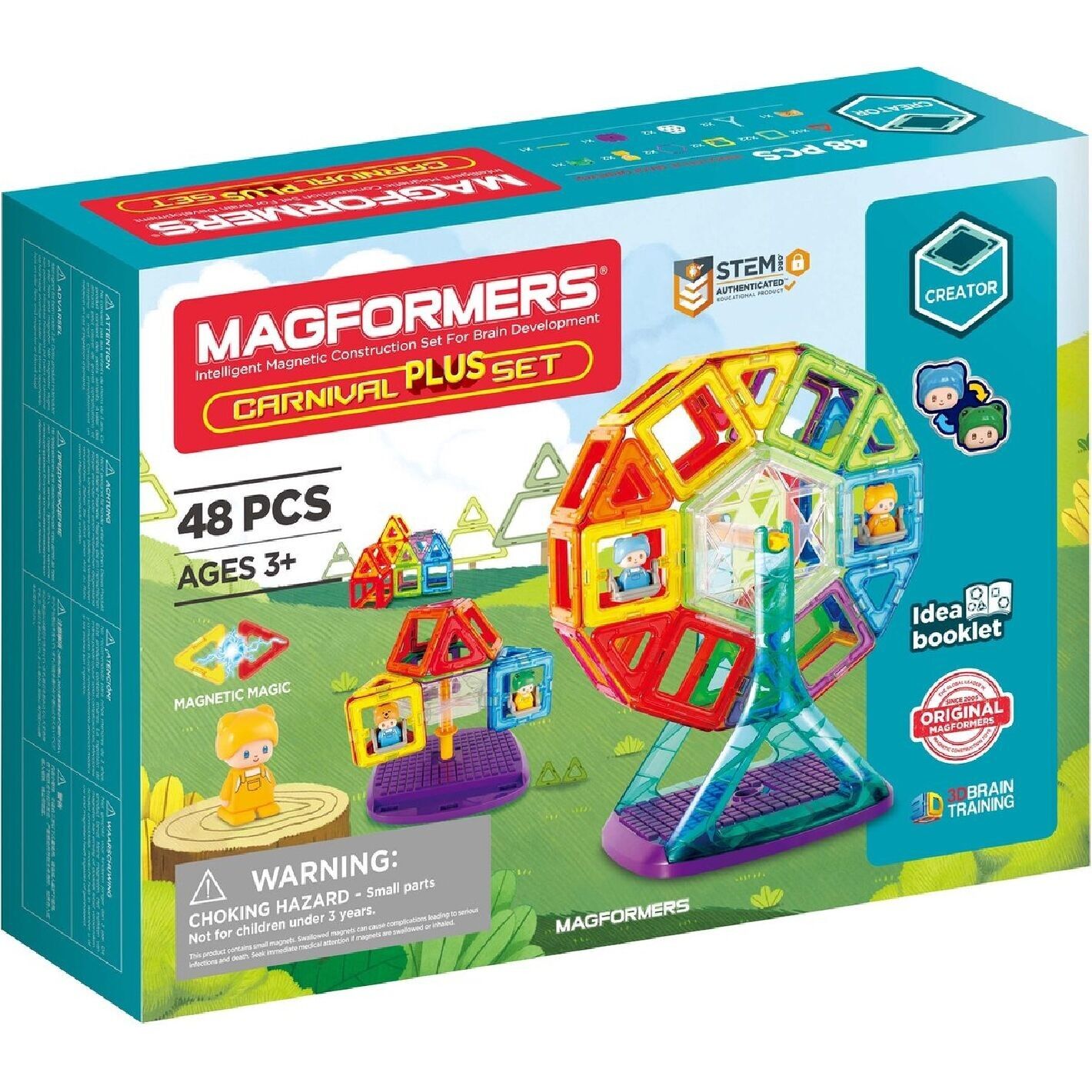 Magformers Carnival Plus Set di costruzioni 48 pezzi
