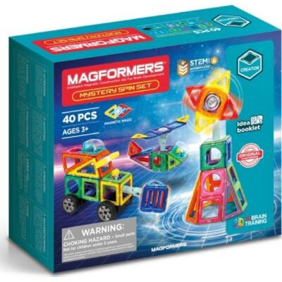 Magformers Mystery Spin Set Construction Game 40 Pieces