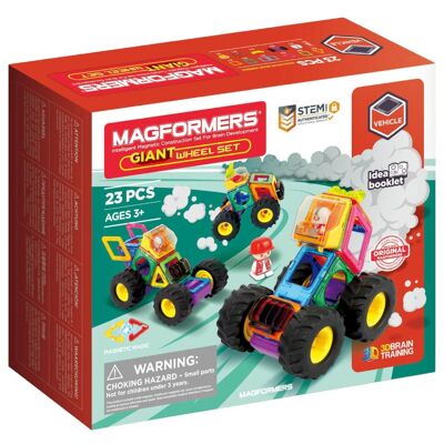 Jeu de Construction Magformers Giant Wheel Set 23 Pièces