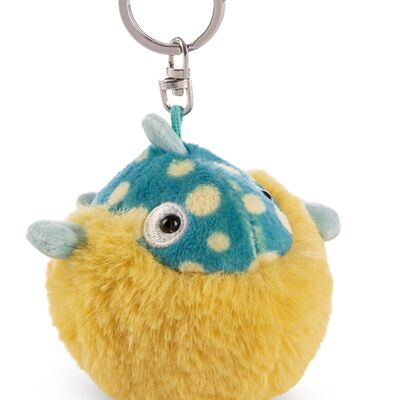 Keyring Puffer Fish Volker 8cm GREEN