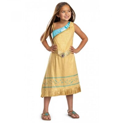 Disfraz infantil Disney Pocahontas Deluxe 5-6 años