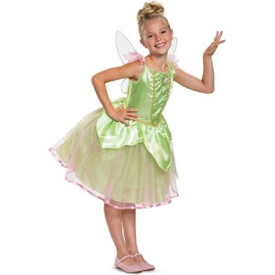 Costume Disney Campanellino Deluxe per bambini 5-6 anni