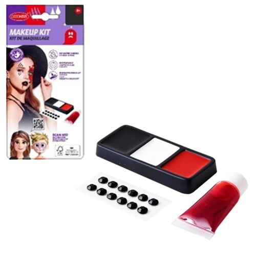 Kit de maquillage Halloween Rouge