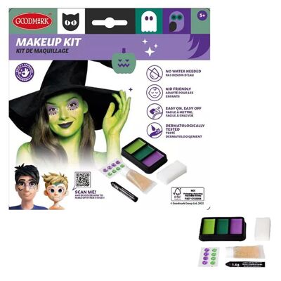 Glamor Witch Halloween Makeup Kit