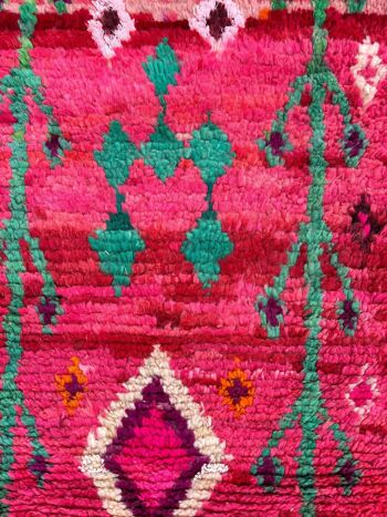 tapis berbere couloir Boujad neuf en laine 4