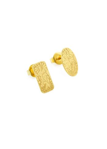 Boucles d'oreilles Kanji Amitié