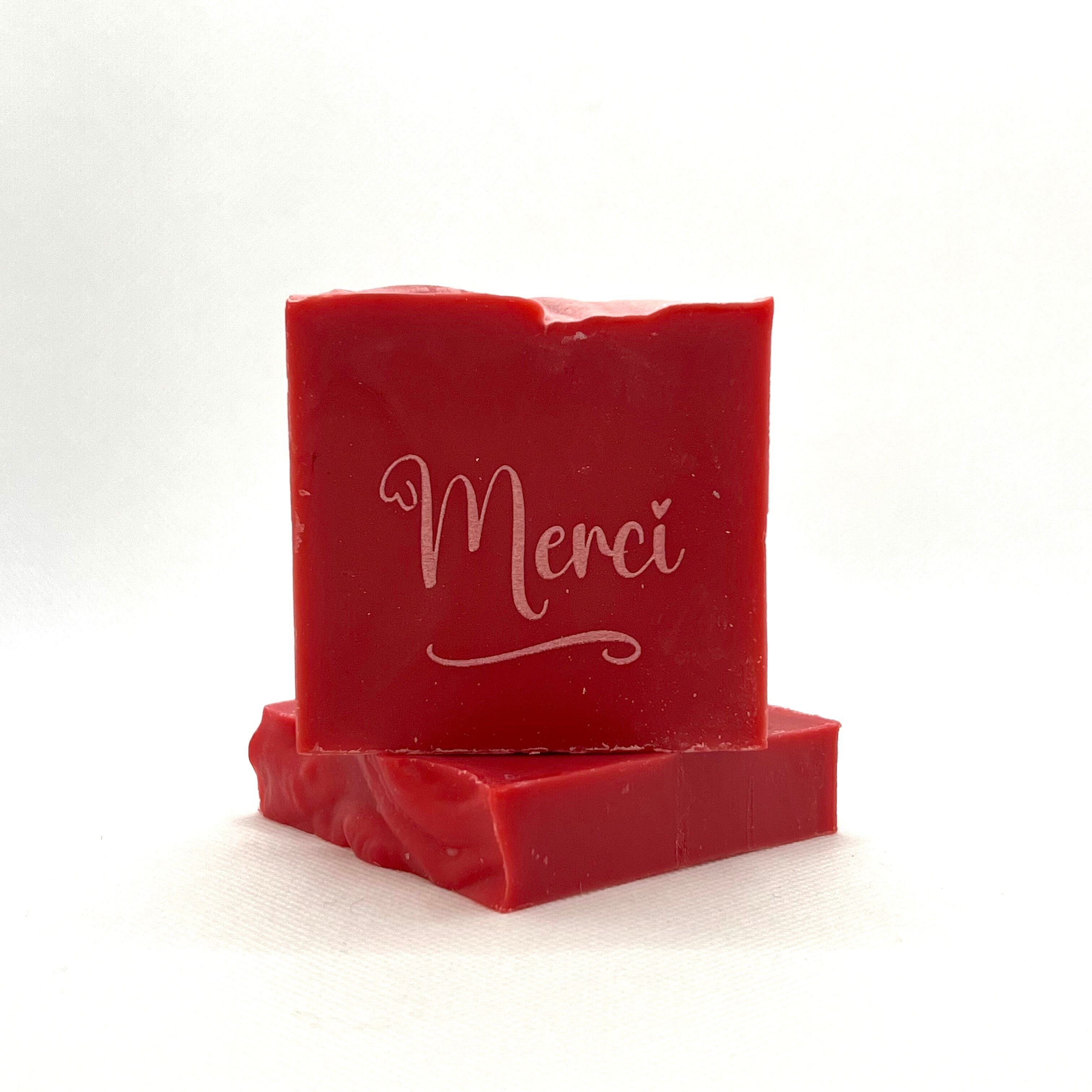 Saponetta al papavero serigrafata “HAPPY BIRTHDAY”