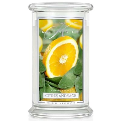 Duftkerze Citrus And Sage Large