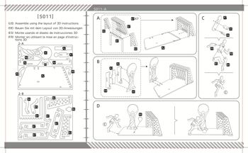 Kit de construction en bois Boîte à crayons Football 3