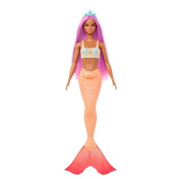 Mattel - Réf : HRR05 - Barbie - Poupées Sirènes Avec Cheveux Et Nageoire Colorés Et Serre-Tête 1