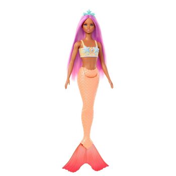 Mattel - Réf : HRR05 - Barbie - Poupées Sirènes Avec Cheveux Et Nageoire Colorés Et Serre-Tête 5